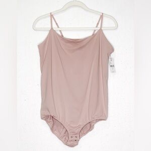 Lane Bryant Blush Bodysuit Tank Adjustable Straps 14/16 NWT Light Pink